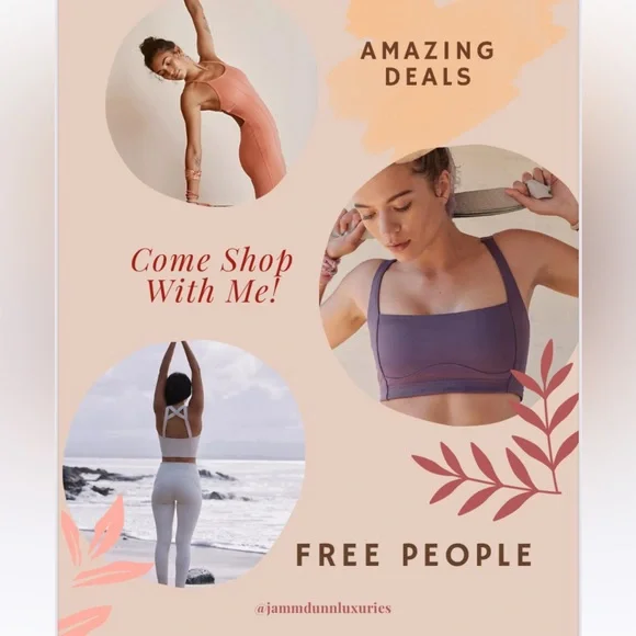 $15+ starts!FREE PEOPLE, AERIE and 80 SKIMS bras! At 4:30 Pm pacific time - Picture 11 of 14